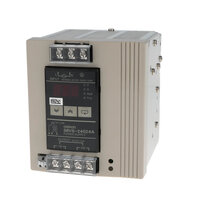 Zasilacz, 240W, wejście 100/240 VAC, wyjście 24VDC 10A, montaż na szynie DIN, cyfrowy wyświetlacz z napięciem i prądem roboczym (S8VS-24024A) - Omron