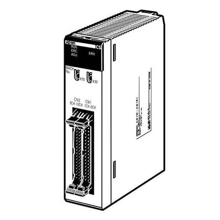 Analogowa jednostka wejściowa, 16 x wejścia 1 do 5 V, 0 do 5 V, 0 do 10 V, -10 do 10 V, 4 do 20 mA, rozdzielczość 1:4000 / 8000 (CS1W-AD161) - Omron