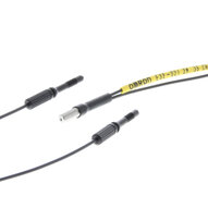 Głowica czujnika światłowodowego, rozproszony, cylindryczny osiowy M3, włókno elastyczne R1, kabel 5 m (E32-D21R 5M) - Omron