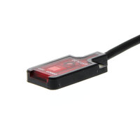 Czujnik fotoelektryczny, BGS, 1-30mm, DC, 3-przewodowy, NPN, light-on, płaski, kabel robota 2m, mocowanie M2 (E3T-FL21R 2M) - Omron