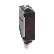 Czujnik fotoelektryczny, obudowa prostokątna, czerwona dioda LED, rozproszona, 100 mm, PNP, Light-ON/Dark-ON, złącze M8 4-pinowe (E3Z-D86) - Omron