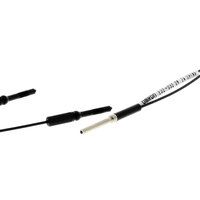 Głowica czujnika światłowodowego, rozproszony, cylindryczny osiowy, średnica 2 mm, koncentryczny, światłowód R25, kabel 2 m (E32-D32 2M) - Omron