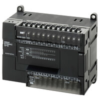 PLC, zasilanie 100-240 VAC, 18 x wejścia 24 VDC, 12 x wyjścia przekaźnikowe 2 A, program 2K kroków + pamięć danych 2K słów (CP1E-E30SDR-A) - Omron
