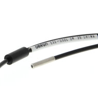 Głowica czujnika światłowodowego, rozproszona, cylindryczna osiowa, średnica 3 mm, koncentryczna, włókno R4, kabel 2 m (E32-D32LR 2M) - Omron