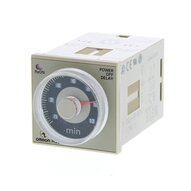 Element czasowy, wtyczka, 11-stykowy, 1/16DIN (48 x 48 mm), opóźnienie wyłączenia zasilania, 0,05-12 m, DPDT, 5 A (H3CR-HRL 100-120VAC M) - Omron
