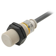 Wyłącznik zbliżeniowy, korpus z tworzywa sztucznego, indukcyjny, M18, ekranowany, 5 mm, DC, 3-przewodowy, NPN-NC, kabel 5 m (E2F-X5E2 5M) - Omron