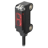 Czujnik fotoelektryczny, widok z boku, ograniczony 5-30 mm, Dark-ON, PNP, kabel 2 m (wymaga śruby M3 i wspornika) (E3T-SL24M 2M) - Omron