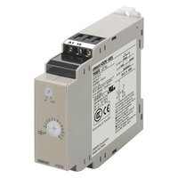 Element czasowy, montaż na szynie DIN, 22,5 mm, opóźnienie wyłączenia zasilania, 0,1-12 s, SPDT, 5 A, 200-240 VAC (H3DK-HDS AC200-240V) - Omron