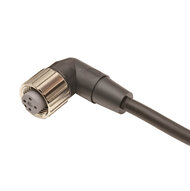 Gniazdo wtykowe M12 (żeńskie) do czujnika, 5-biegunowe, kodowane A, kabel bezhalogenowy PUR, IP67, 2 m (XS2F-M12PUR5A2M) - Omron