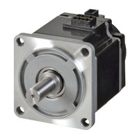 Silnik serwo 1S AC, 200 W, 230 VAC, 3000 obr/min, 0,637 Nm, enkoder absolutny, z hamulcem (R88M-1M20030T-BS2) - Omron