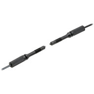 Głowica czujnika optycznego zaporowego, przelotowa, cylindryczna osiowa, średnica 1 mm, włókno elastyczne R1, kabel 2 m (E32-T223R 2M) - Omron