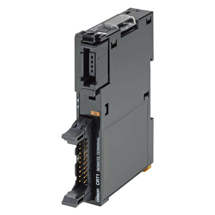Jednostka wyjściowa CompoNet, 16 wyjść tranzystorowych, NPN, 0,5 A, 24 VDC, model pionowy, złącze MIL (brak w zestawie) (CRT1-VOD16ML) - Omron