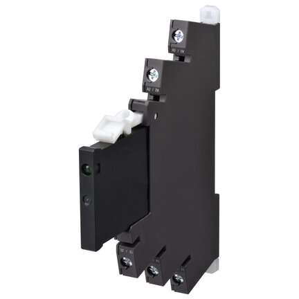 Wąski SSR 6mm, z Gniazdem, Wyjście DC MOSFET, 3A, Zaciski śrubowe, 24V DC (G3RV-SR700-D 24VDC) - Omron