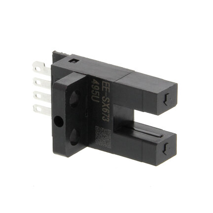 Mikroczujnik fotoelektryczny, typ gniazda, zamknięty sposób montażu, L-ON, NPN, złącze (EE-SX473) - Omron