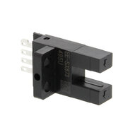 Mikroczujnik fotoelektryczny, typ gniazda, montaż zamknięty, do wyboru L-ON/D-ON, wskaźnik światła padającego, PNP, złącze (EE-SX673P) - Omron