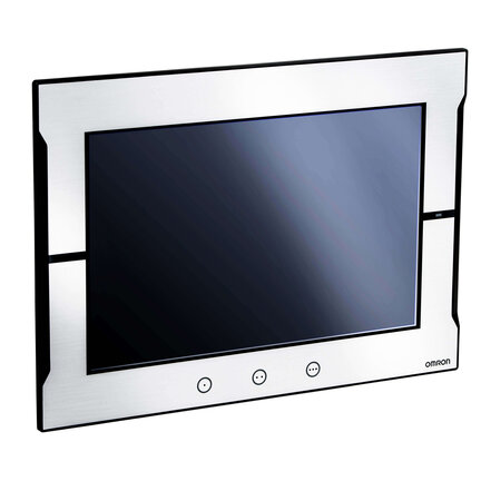 Ekran dotykowy HMI, szeroki ekran 12,1 cala, TFT LCD, 24-bitowy kolor, rozdzielczość 1280x800, kolor ramki: srebrny (NA5-12W101S-V1) - Omron
