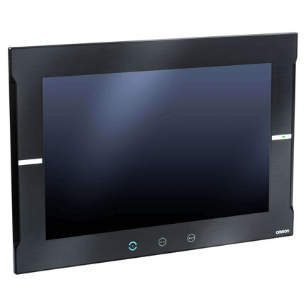 Ekran dotykowy HMI, szeroki ekran 15,4 cala, TFT LCD, 24-bitowy kolor, rozdzielczość 1280x800, kolor ramki: czarny (NA5-15W101B-V1) - Omron