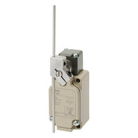 Wyłącznik krańcowy, regulowana dźwignia drążka: 25 do 140 mm, skok wstępny 15+/-5°, DPDB, Pg13.5 z zaciskiem uziemiającym (WLCL-G-N) - Omron