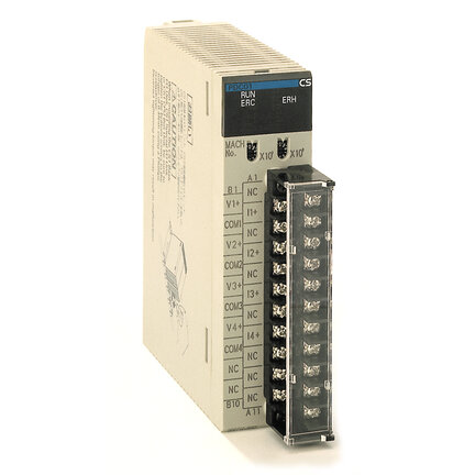 Izolowana jednostka wejść Analogowych DC, 8 x wejścia 4 do 20 mA, 0 do 10 V, 0 do 5 V, 1 do 5 V, rozdzielczość 1:16000 (CS1W-PDC55) - Omron