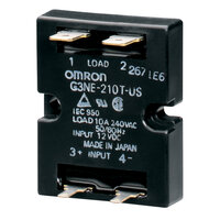 Kompaktowy przekaźnik SSR, 10 A, maks. 264 VAC, zerowy cross over (G3NE-210T-US 24VDC) - Omron