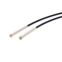 Głowica czujnika optycznego zaporowego, przelotowa, cylindryczna osiowa, średnica 4 mm, światłowód R25, kabel 2 m (E32-ETC220 2M) - Omron