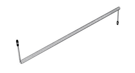 V460-H Spiralny kabel Ethernet z wtyczką M12 do złącza RJ45, długość przedłużona 5 m, długość relaksacyjna 1,5 m (V460-WESP-5M-E) - Omron