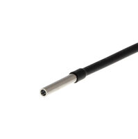 Głowica czujnika światłowodowego, rozproszony, cylindryczny osiowy, średnica 3 mm, włókno elastyczne R1, kabel 2 m (E32-D12R 2M) - Omron