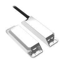Bezdotykowy wyłącznik drzwiowy, kodowany, podłużny ze stali nierdzewnej, 2NC+1NO, kabel 5 m (F3S-TGR-NLMC-21-05) - Omron