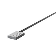 Głowica czujnika światłowodowego, rozproszony, kwadratowy, widok z góry, włókno R4 odporne na zginanie, kabel 2 m (E32-D25XB 2M) - Omron
