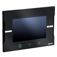 Ekran dotykowy HMI, 7-calowy szeroki ekran, TFT LCD, 24-bitowy kolor, rozdzielczość 800x480, kolor ramki: czarny (NA5-7W001B-V1) - Omron