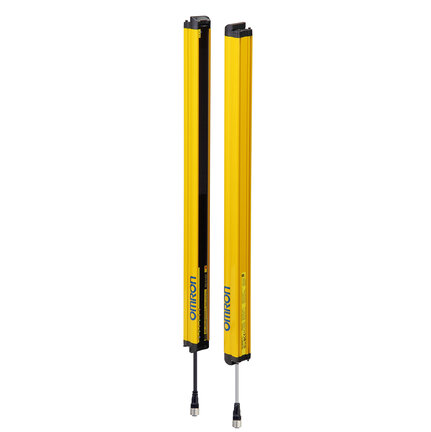 Czujnik bezpieczeństwa, F3SG-R Easy, typ 4, rozdzielczość 14 mm, zakres od 0,3 do 10 m, wysokość 2000 mm, PNP (F3SG-4RE2000P14) - Omron