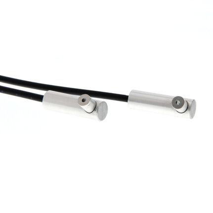 Głowica czujnika optycznego zaporowego, przelotowa, cylindryczna promieniowa, średnica 6 mm, włókno R5, kabel 2 m (E32-ET34 2M) - Omron