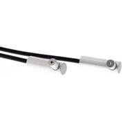 Głowica czujnika optycznego zaporowego, przelotowa, cylindryczna promieniowa, średnica 6 mm, włókno R5, kabel 2 m (E32-ET34 2M) - Omron