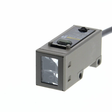 Czujnik optyczny, odbiornik optyczny, zasięg 30 m, olejoodporny, DC, 3-przewodowy, PNP/NPN, kabel 2 m (E3S-CT11-D 2M) - Omron