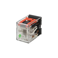 Przekaźnik, Wtyczka, 8-stykowy, DPDT, 10 A, Wskaźnik mechaniczny, 48 VDC (MY2-GS-R DC48) - Omron