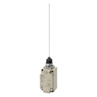 Wyłącznik krańcowy, pręt elastyczny: Drut stalowy skok wstępny 20+/-10 mm, DPDB, Pg13,5 z terminalem uziemiającym (WLNJ-S2G-N) - Omron