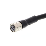 Gniazdo wtykowe M8 (żeńskie), 3-biegunowe, kabel bezhalogenowy PUR, IP67, 2 m (XS3F-M8PUR3S2M) - Omron