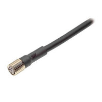Kabel czujnika, Gniazdo wtykowe M8 (żeńskie), 4-biegunowy, ognioodporny kabel bezhalogenowy PUR, IP67, 5 m (XS3F-M8PUR4S5M) - Omron