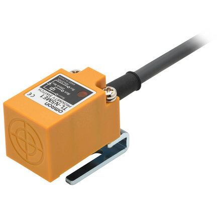Przy pomocy czujników indukcyjnych, prostopadłościan 25 x 25 mm, 7 mm, nieekranowany, przewód DC, NO, kabel 2 m (TL-N7MD1 2M) - Omron