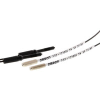 Głowica czujnika optycznego zaporowego, wiązka przelotowa, M3 cylindryczny osiowy, światłowód R10, kabel 2 m (E32-TC200E 2M) - Omron