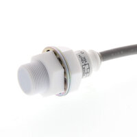 Wyłącznik zbliżeniowy, indukcyjny, korpus PTFE, krótki, M18, ekranowany, 5mm, 3-przewodowy DC, NPN, kabel 5m (E2FQ-X5E1 5M) - Omron