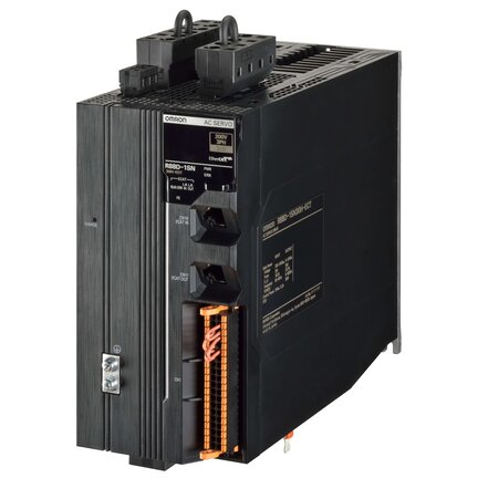 Sterownik silnika serwo 1S, typ EtherCAT, 600 W, 3~ 400 VAC (R88D-1SN06F-ECT) - Omron