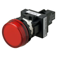 Wskaźnik M22N wytrawiany na płasko, kolor czerwony, LED czerwony, LED NAPIĘCIE 100-120 VAC (M22N-BC-TRA-RD) - Omron