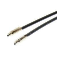 Głowica czujnika optycznego zaporowego, przelotowa, cylindryczna osiowa M4, światłowód R25, kabel 0,5 m (E32-TC50) - Omron