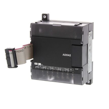 Moduł rozszerzeń I/O, 4 x wejścia Analogowe 0 do 5 V, 1 do 5 V, 0 do 10 V, -10 do 10 V, 0 do 20 mA, 4 do 20 mA (CP1W-AD042) - Omron