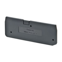 Płyta końcowa dla wieloprzewodowych 4-połączeniowych bloków przyłączeniowych 2,5 mm2 modele pchające plus (XW5E-P2.5-2.2-1) - Omron