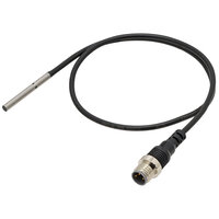 Wyłącznik zbliżeniowy, indukcyjny, śr. 3mm, ekranowany, 0.8mm, DC, 3-przewodowy, Pig-Tail, PNP NC (E2E-C03SR8-CJ-B2 0.3M) - Omron