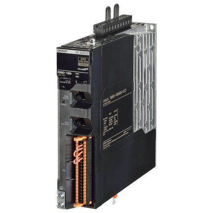 Sterownik silnika serwo 1S, typ EtherCAT, 100 W, 1~ 230 VAC (R88D-1SN01H-ECT) - Omron