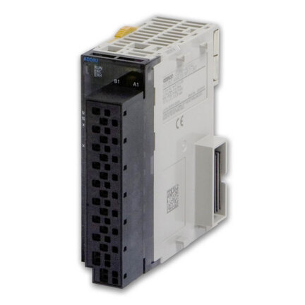 Uniwersalna jednostka wejść analogowych, 4 x wejścia 1 do 5 V, 0 do 5 V, 0 do 10 V, 0 do 20 mA, 4 do 20 mA (CJ1W-AD04U(SL)) - Omron
