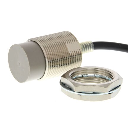 Wyłącznik zbliżeniowy, indukcyjny, M30, nieekranowany, 20 mm, DC, 2-przewodowy, NO, kabel 2 m (E2E-X20MD1S 2M) - Omron